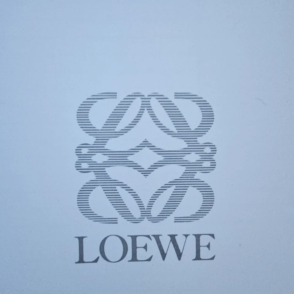 LOEWE Vintage Leather Notebook with Logo